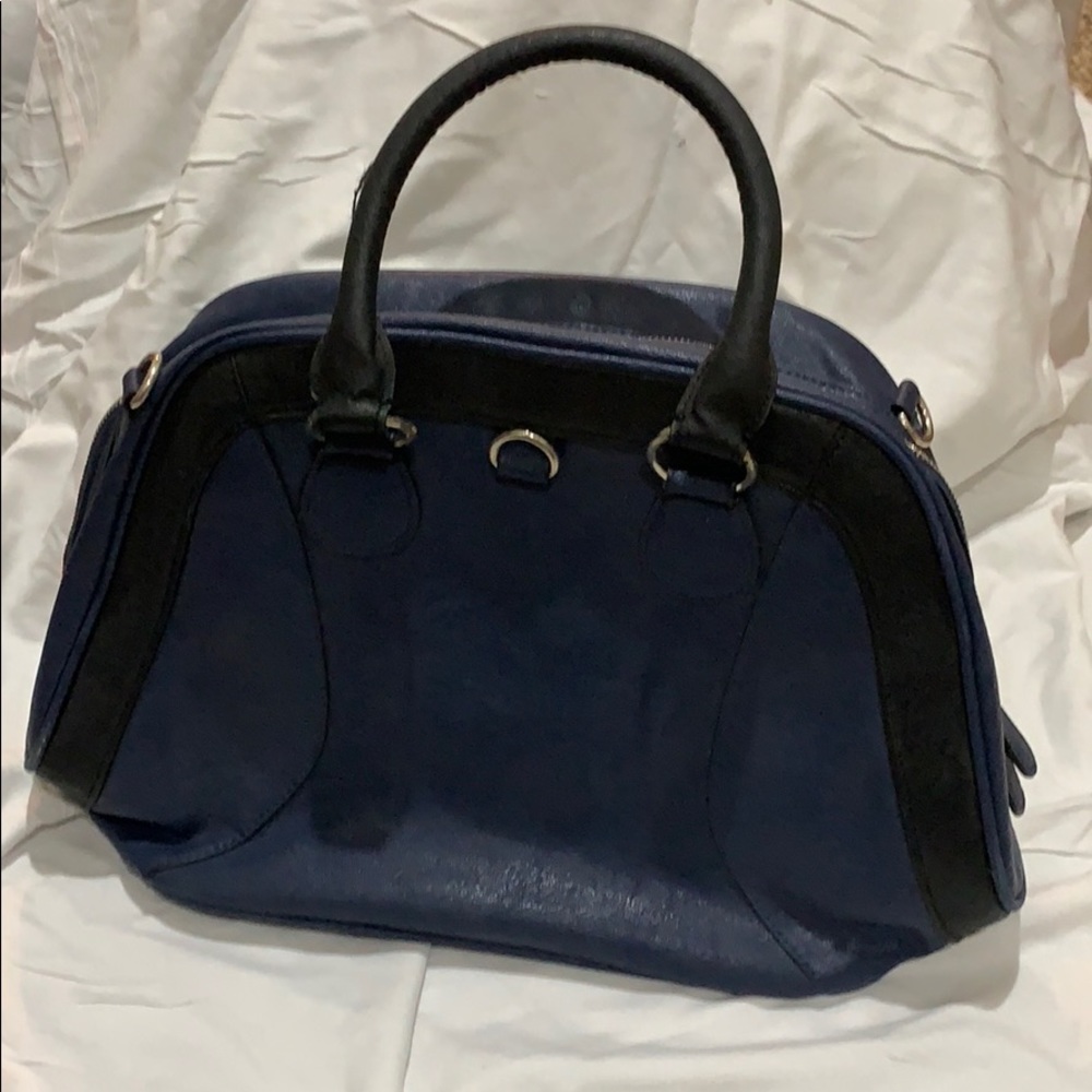 R+J blue fashion handbag